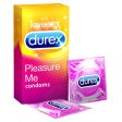 Preservativos Durex Pleasure Me, con estrías y puntos Cheap